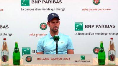 Djokovic inicia su estrategia con Nadal y Alcaraz en Roland Garros