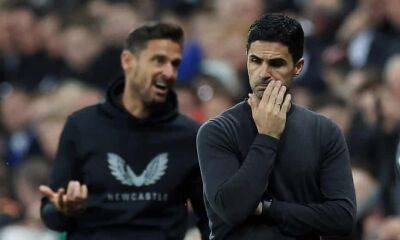 Arsenal finish outside top four would be self-inflicted wound, admits Arteta