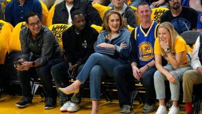 Adele, Christian McCaffrey among stars enjoying live sporting events