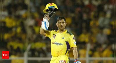 MS Dhoni remains optimistic about CSK's future after a dismal IPL 2022