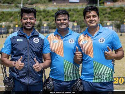 India Men's Compound Archery Team Wins Gold At World Cup