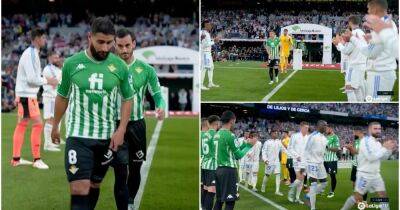 Real Madrid 0-0 Betis: Double guard of honour takes place before La Liga clash