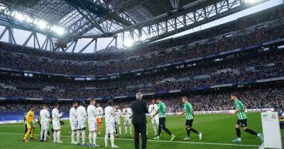 Real Madrid & Betis gave each other a guard of honour before match and it was lovely to see