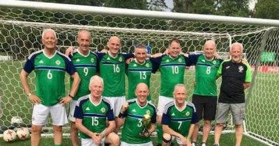 Northern Ireland over-60s football team on top of the world in Zurich