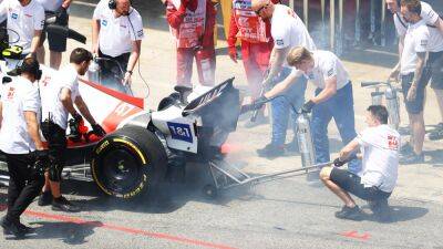 Haas 'remain confident' Mick Schumacher to take part in Spanish Grand Prix qualifying despite fire