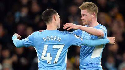 Kevin De Bruyne and Phil Foden win Premier League player of season awards