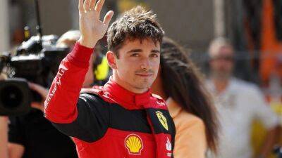 Max Verstappen - George Russell - Charles Leclerc - Carlos Sainz - Leclerc puts Ferrari on pole for Spanish GP - channelnewsasia.com - Spain