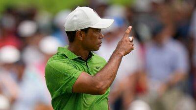 Tiger Woods’ bid to play his way into contention at US PGA comes to watery end