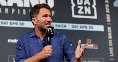 Eddie Hearn slammed for "blowing $1billion" by Floyd Mayweather's promoter