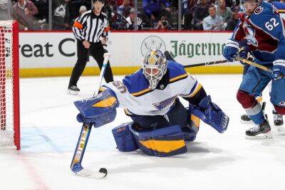 Ville Husso - The Wraparound: Binnington giving Blues a chance against Avalanche - nbcsports.com - Jordan - county St. Louis - state Colorado
