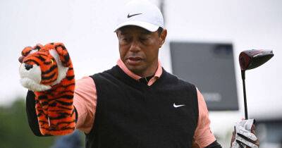 Golf-Woods charge fizzles in third round at rainy PGA Championship