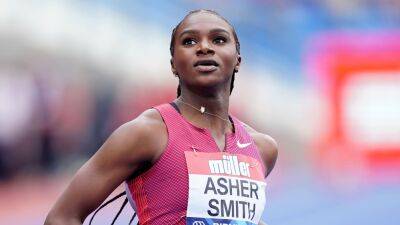 Andre De-Grasse - Aaron Brown - Dina Asher-Smith insists there is more to come after 100m Diamond League victory - bt.com - Britain - Canada -  Doha - Birmingham - Jamaica