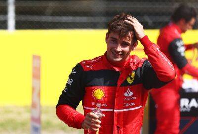 Charles Leclerc seals Spanish GP pole ahead of Max Verstappen