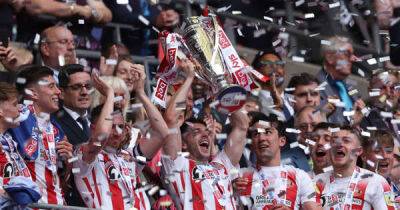 Sunderland win at Wembley to seal Championship return