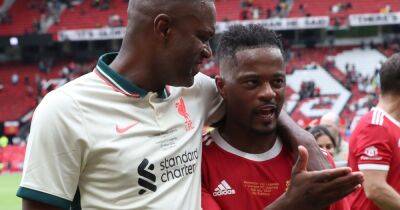 ‘No friendly match’ - Patrice Evra furious after Manchester United legends lose charity game