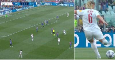 Lyon's Amandine Henry scores screamer vs Barcelona in Women's Champions League final - msn.com - France