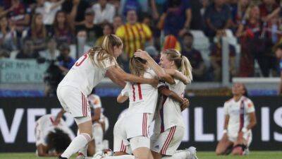Lyon down Barcelona 3-1 to claim Women's Champions League title