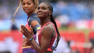 Dina Asher-Smith wins the women's 100m in a mixed day for Brits in Diamond League Birmingham meeting