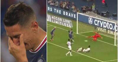 Di Maria couldn't hold back the tears as he showed 99 composure to score in final PSG game