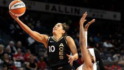 Phoenix Mercury - Kelsey Plum - Plum, Young lead Aces to dominant win over Mercury - cbc.ca - Washington -  Las Vegas