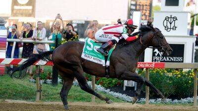 Rich Strike - Early Voting wins 147th running of Preakness Stakes - espn.com -  Kentucky - Chad -  Baltimore