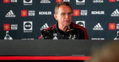 Ralf Rangnick reveals Manchester United recruitment conversations with the board