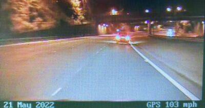 M60 driver clocked at 103mph failed drugs test for cocaine and cannabis - manchestereveningnews.co.uk - Manchester