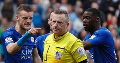 Jamie Vardy makes Jon Moss comment ahead of final Premier League game for ref and Leicester City
