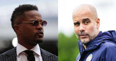 'I don’t see any City player who loves him' - Patrice Evra slams Pep Guardiola and disputes his Champions League success