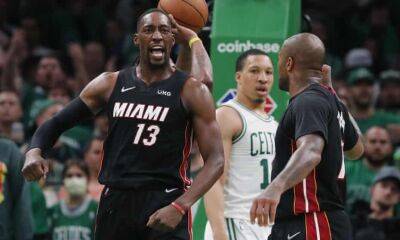 Bam Adebayo explodes as Heat hold off Celtics rally to inch closer to NBA finals