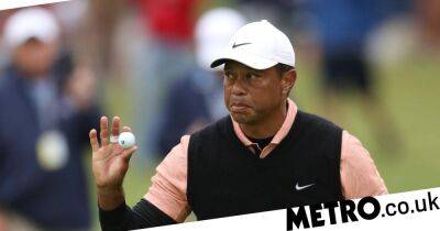 Tiger Woods withdraws from final round of PGA Championship as England’s Matt Fitzpatrick eyes stunning win
