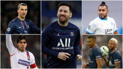 Lionel Messi - Dimitri Payet - Eden Hazard - Kylian Mbappe - Angel Di-Maria - Zlatan Ibrahimovic - James Rodriguez - Paris Saint-Germain - Lionel Messi: What's the record for most assists in a Ligue 1 season? - givemesport.com - Argentina - Monaco - county Morgan