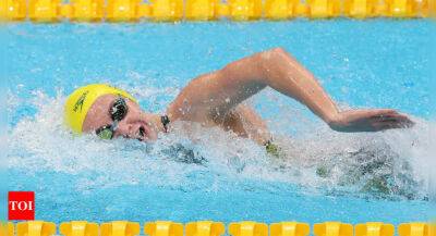 Australia's Titmus smashes Ledecky's 400m freestyle world record