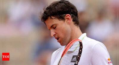 Rafael Nadal - Roland Garros - Dominic Thiem - Dominic Thiem bundled out in first round of French Open - timesofindia.indiatimes.com - France - Usa - Austria -  Rome - Bolivia