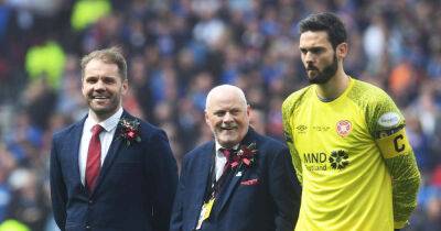 Ryan Jack - Hearts fan thanks Robbie Neilson and the club as he leads the team out at Hampden - msn.com - Scotland - county Scott - county Wright