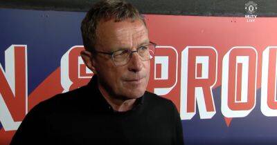 Ralf Rangnick explains Hannibal Mejbri selection and Cristiano Ronaldo absence for Manchester United
