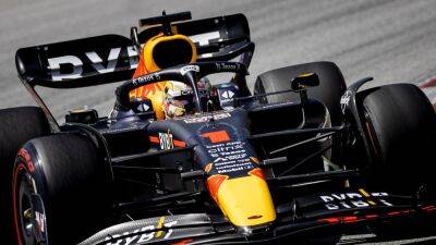 Charles Leclerc retirement gifts champion Max Verstappen Spanish Grand Prix win, Lewis Hamilton fifth