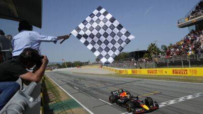 Verstappen takes F1 lead with win in Spain, agony for Leclerc
