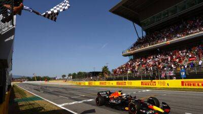 Max Verstappen takes F1 lead Spainish win, agony for Charles Leclerc