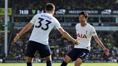 Antonio Conte - Lucas Moura - Harry Kane - Tim Krul - Rodrigo Bentancur - Dejan Kulusevski - Tottenham put five past Norwich to seal Champions League football in style - eurosport.com - North Korea