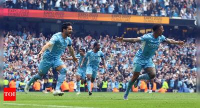 Man City retain Premier League title with a dramatic late comeback win against Aston Villa