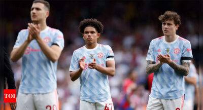 Ralf Rangnick - Wilfried Zaha - Patrick Vieira - EPL: Man United book Europa League spot despite 1-0 defeat at Palace - timesofindia.indiatimes.com - Manchester