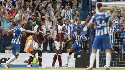 Brighton come from behind to beat West Ham 3-1