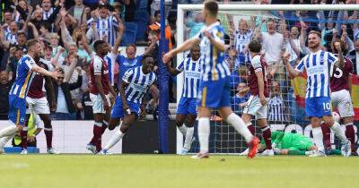 Brighton 3-1 West Ham: Potter’s men battle back to deny the Hammers Europa League football