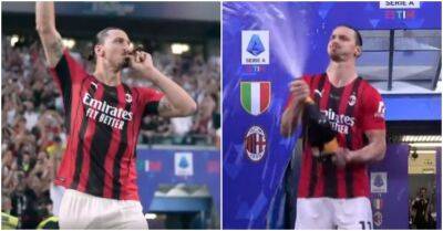 Franck Kessie - Zlatan Ibrahimovic - Olivier Giroud - Zlatan Ibrahimovic’s AC Milan title celebrations were peak Zlatan - givemesport.com - Italy -  Man