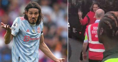 Edinson Cavani swears at fans after Man United lose to Crystal Palace
