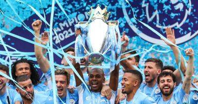 Get your hands on Man City Premier League champions and celebration specials