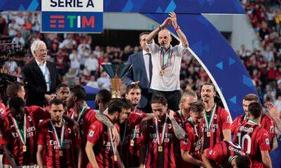 Milan seal first Serie A title in 11 years but Pioli claims his medal was stolen