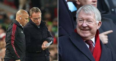 Sir Alex Ferguson delivered brutal put-down to Ralf Rangnick's Man Utd coach