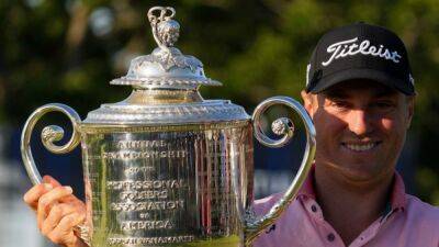 Pep talk from caddy helped secure PGA Championship crown, says Thomas